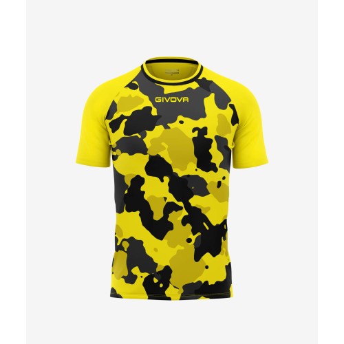 Sportshirt Army MA041 Yellow/Black