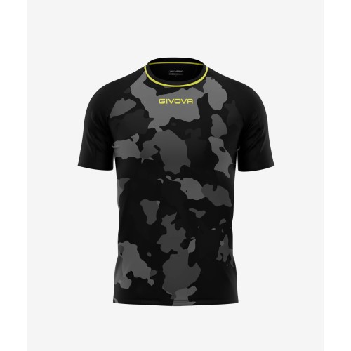 Sportshirt Army MA041 Black/Grey
