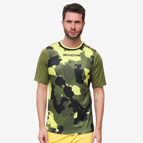 Sportshirt Army MA041 Black/Red