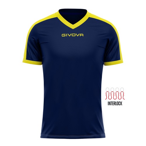 Shirt Revolution MAC04 Blue/Yellow