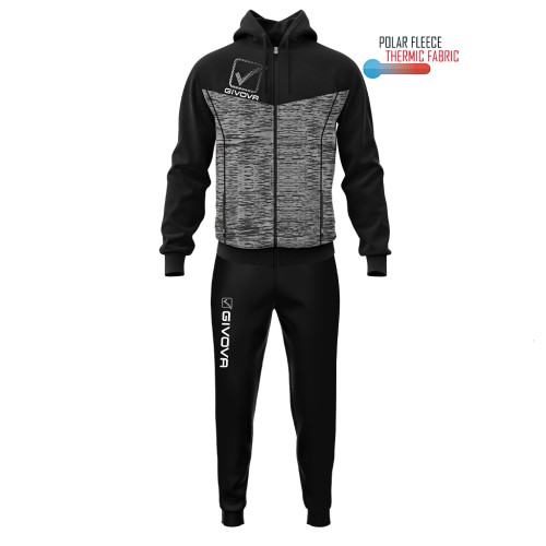 Givova Tuta Visa Melange Polarfleece