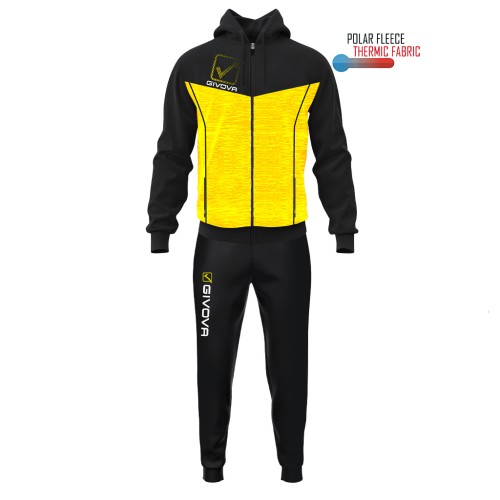 Givova Tuta Visa Melange Polarfleece