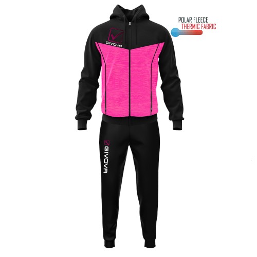 Givova Tuta Visa Melange Polarfleece