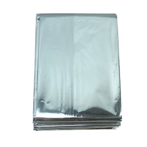Термоковдра з фольги KOMBAT UK Emergency Foil Blanket