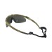 Окуляри тактичні KOMBAT UK Ranger Glasses Smoke Lenses