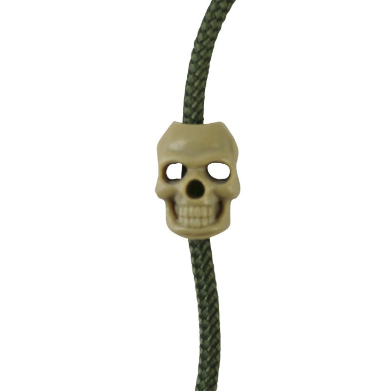 Стопери для шнурка 10шт KOMBAT UK Skull Cord Stoppers 