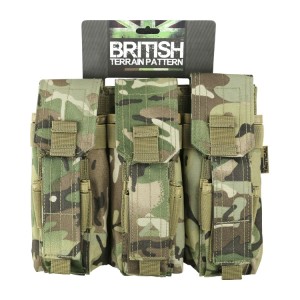Підсумок для АК і пістолетного магазину KOMBAT UK Triple Mag Pouch with Pistol Mag