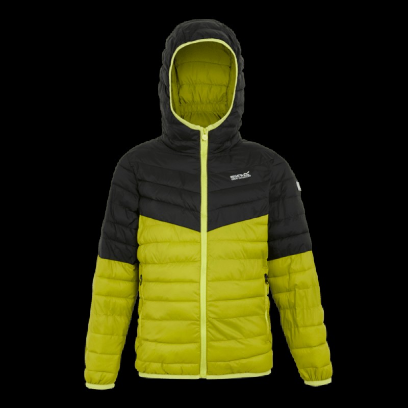 Quilted Jacket Regatta JnrHoodedH/PIII