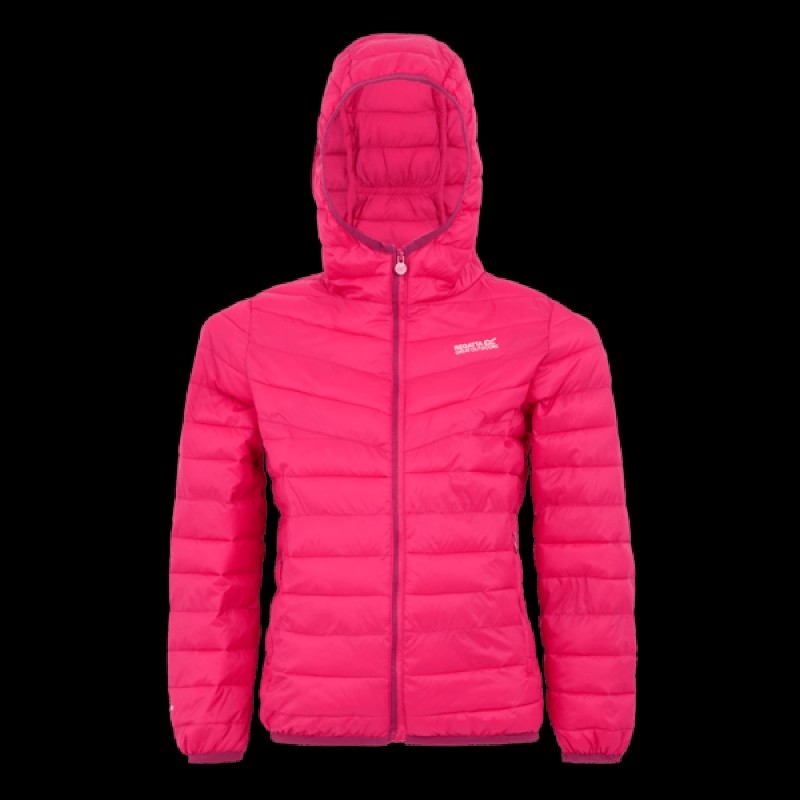 Quilted Jacket Regatta JnrHoodedH/PIII