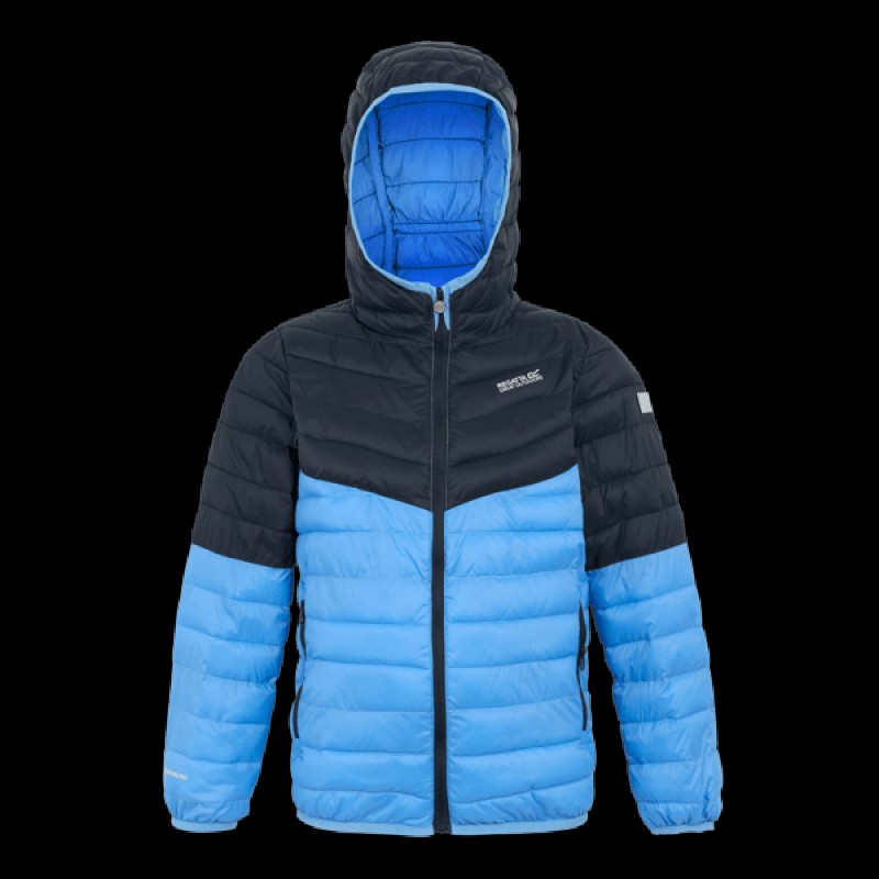 Quilted Jacket Regatta JnrHoodedH/PIII
